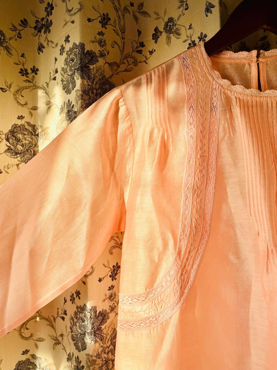 Rose Reverie Cotton Silk Top