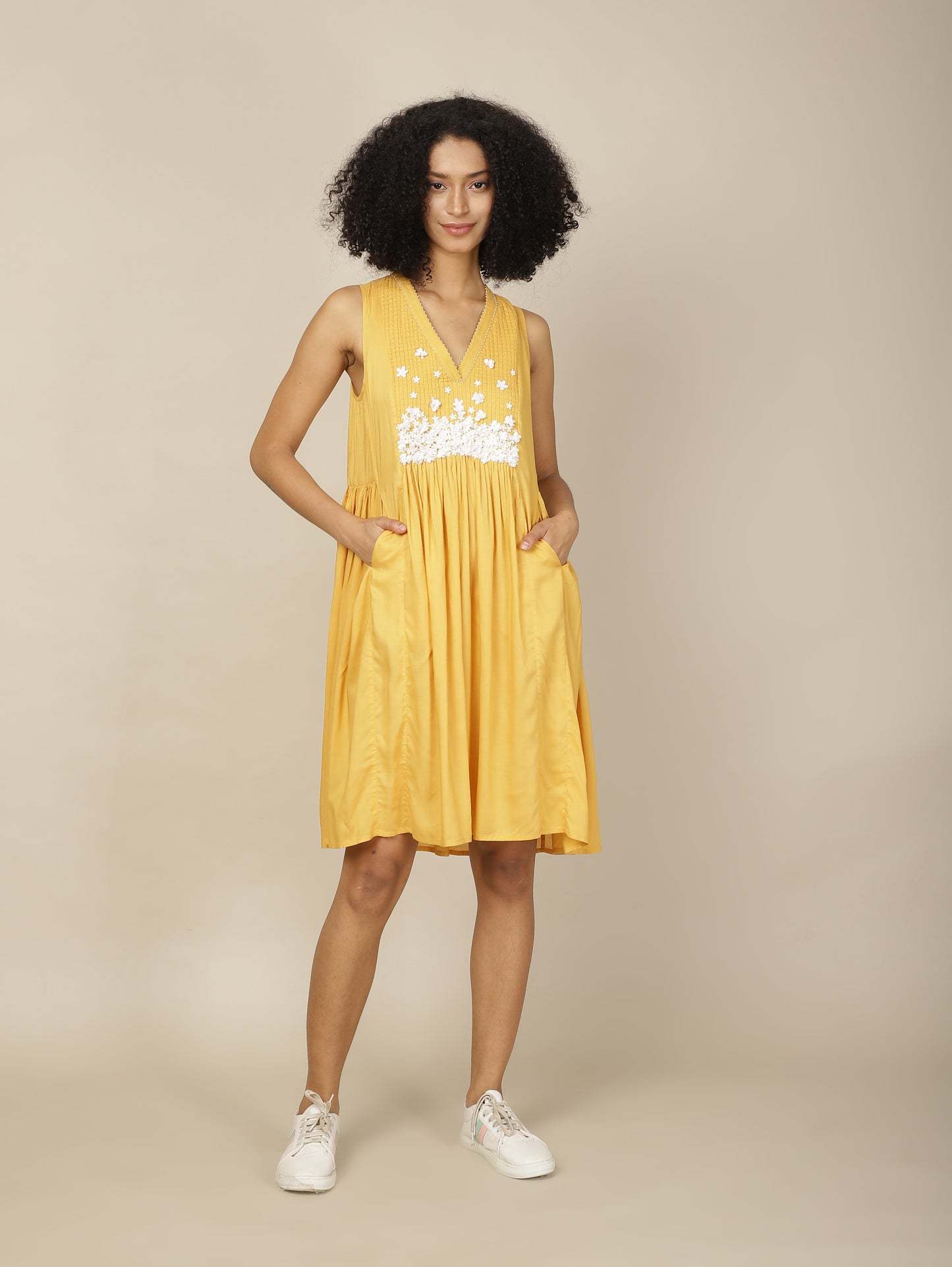Sunrise Fresh Blossom Cotton Modal Dress