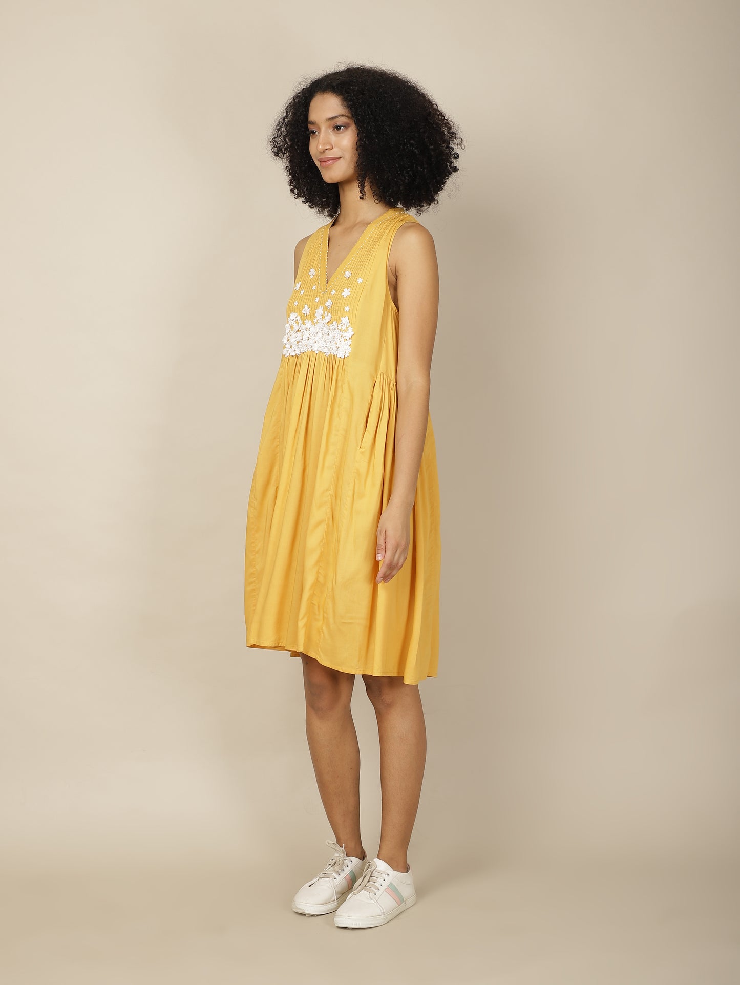 Sunrise Fresh Blossom Cotton Modal Dress