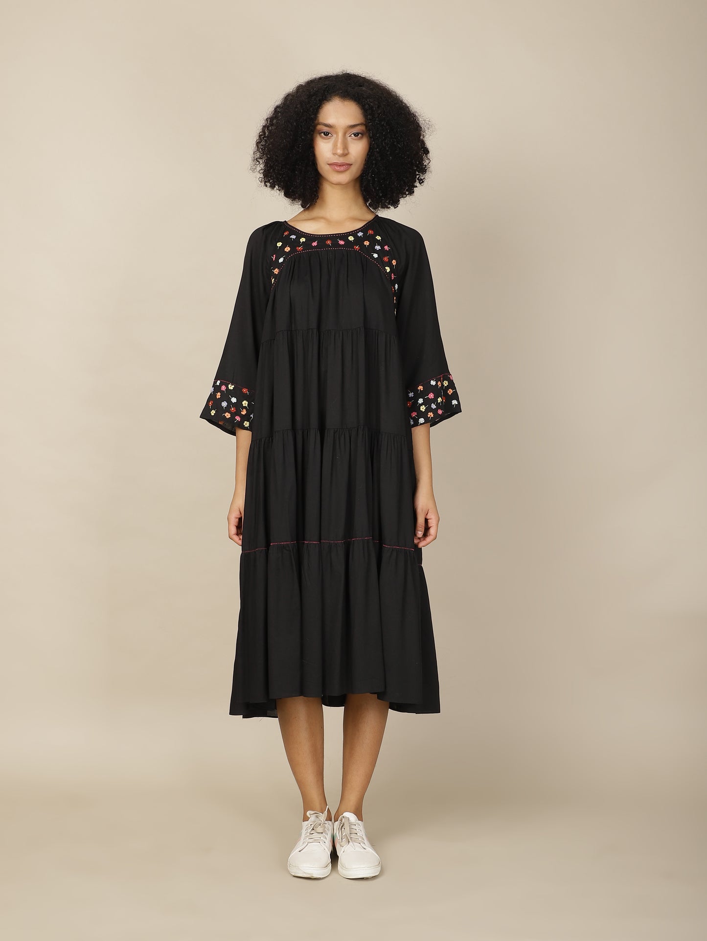 Ebony Fleur Modal dress