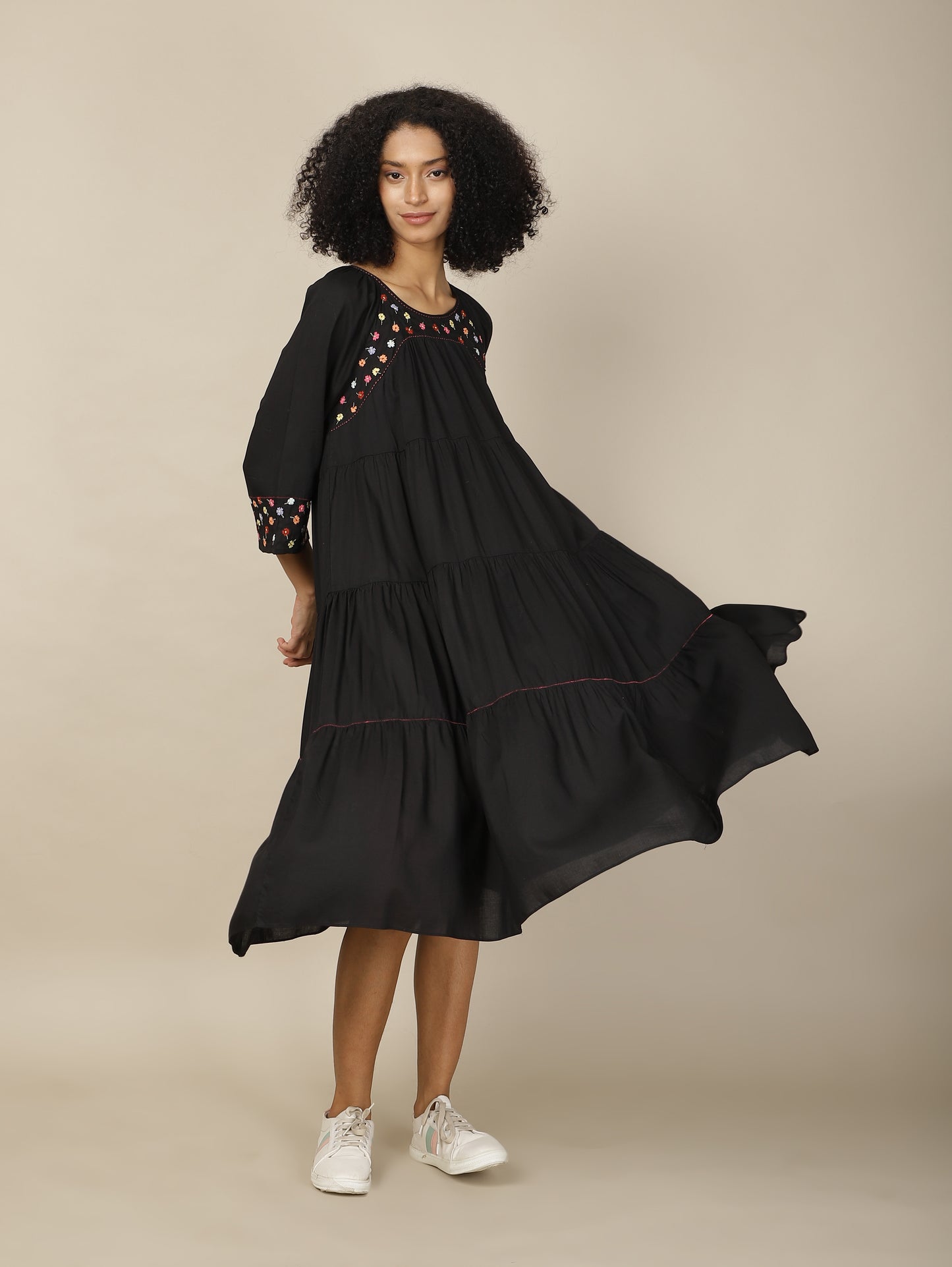 Ebony Fleur Modal dress