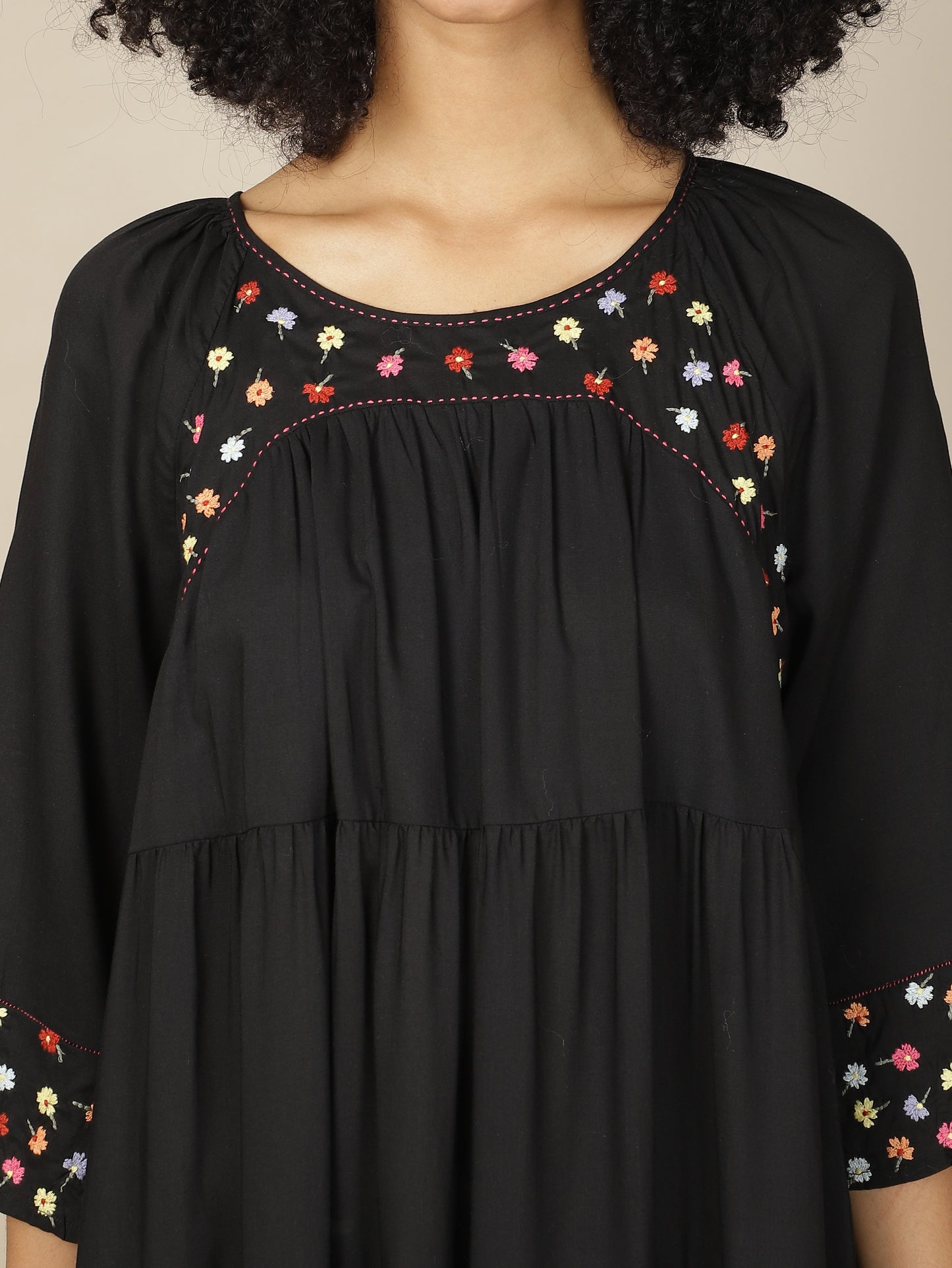 Ebony Fleur Modal dress