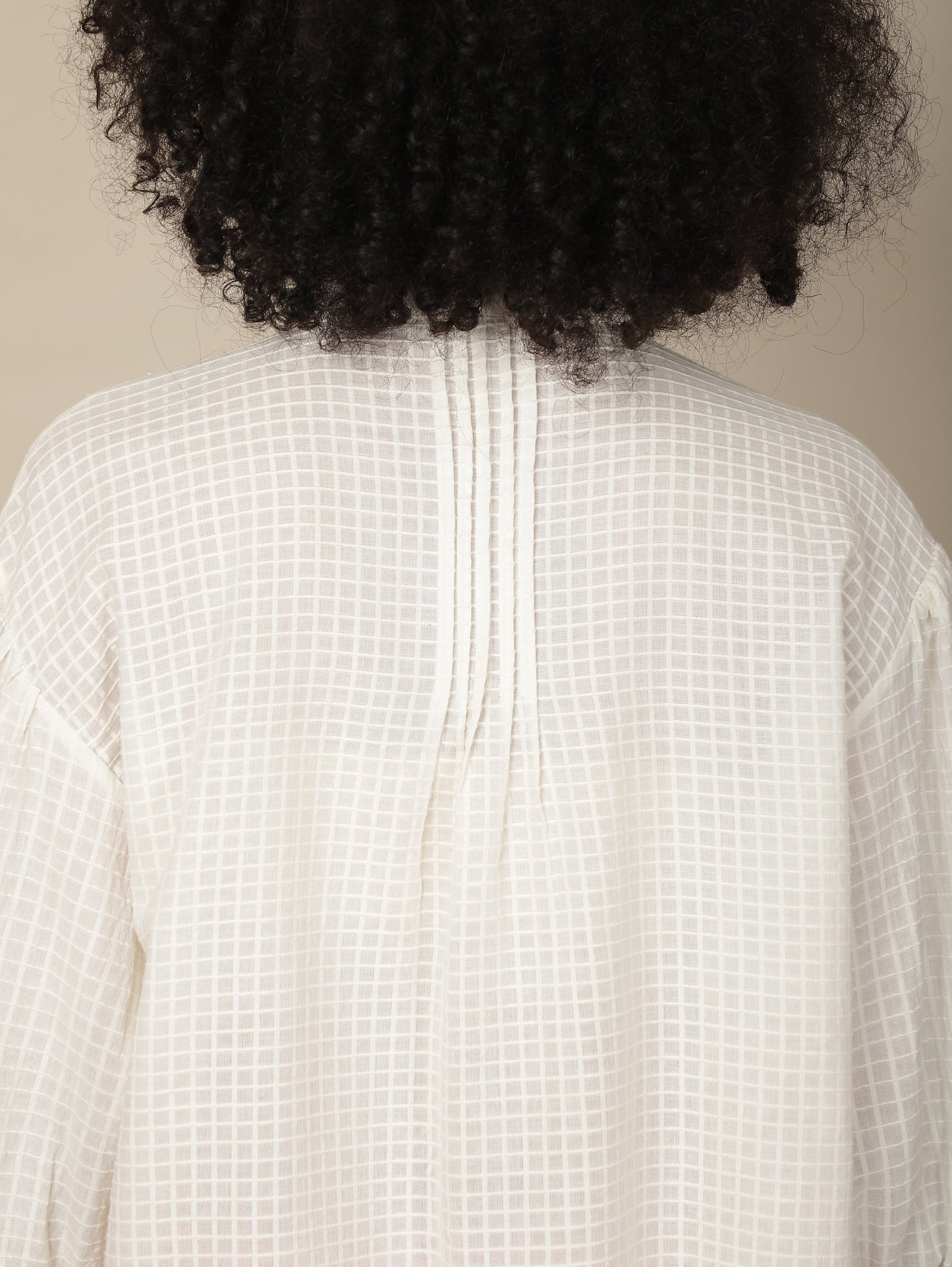 Off-White Wisteria Cotton Top